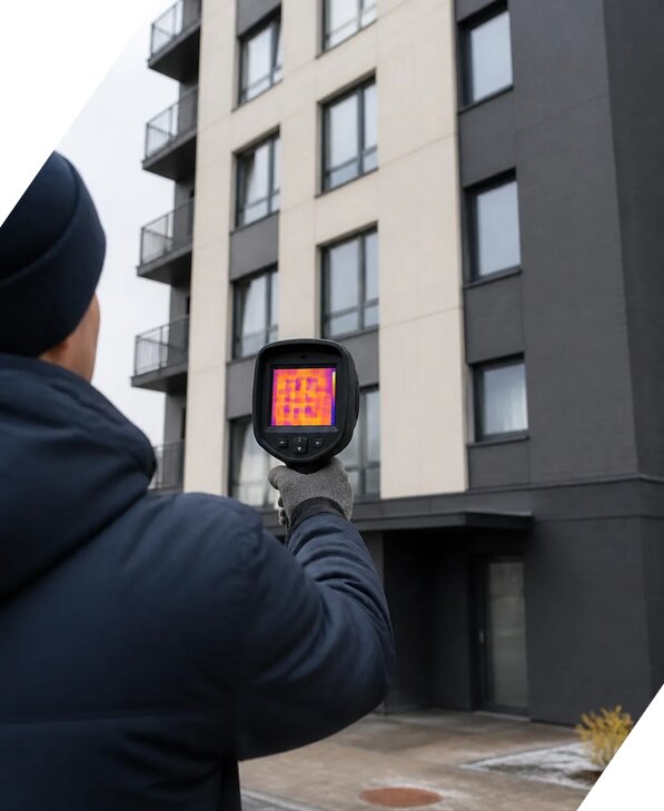 Тепловизионное обследование зданий в Чебаркуле от 5369 р. | ЭкспертизаРоссия