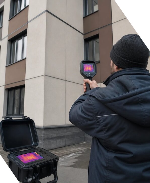Тепловизионное обследование зданий и сооружений в Чебаркуле